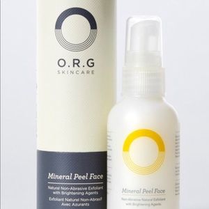 O.R.G. Skincare mineral peel face